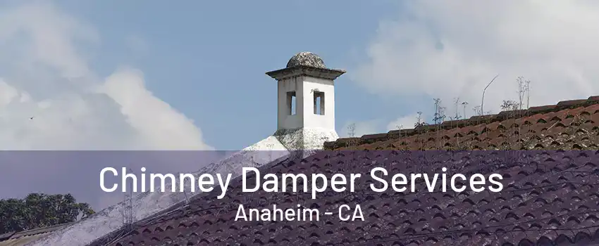 Chimney Damper Services Anaheim - CA