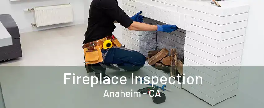 Fireplace Inspection Anaheim - CA