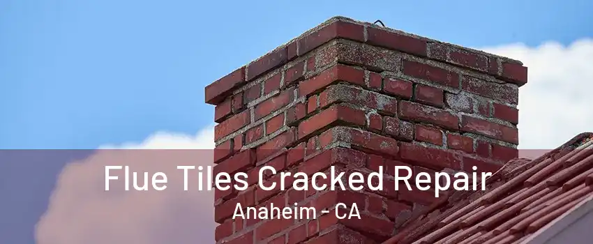 Flue Tiles Cracked Repair Anaheim - CA