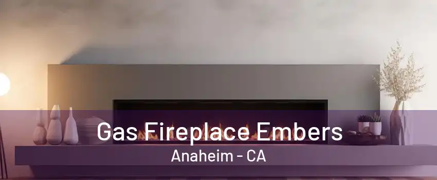 Gas Fireplace Embers Anaheim - CA