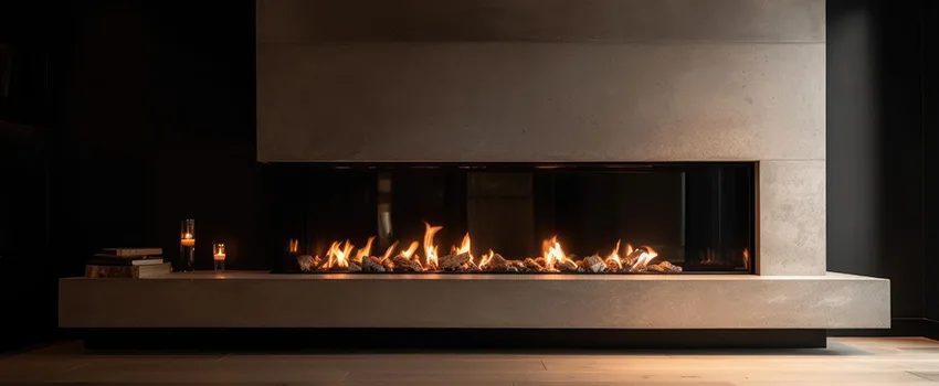 Gas Fireplace Ember Bed Design Services in Anaheim, California