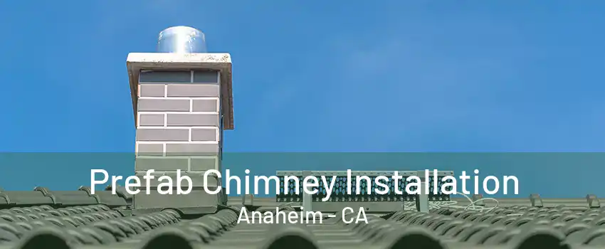 Prefab Chimney Installation Anaheim - CA